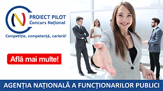 Concurs national, proiect - pilot - Agentia nationala a functionarilor publici